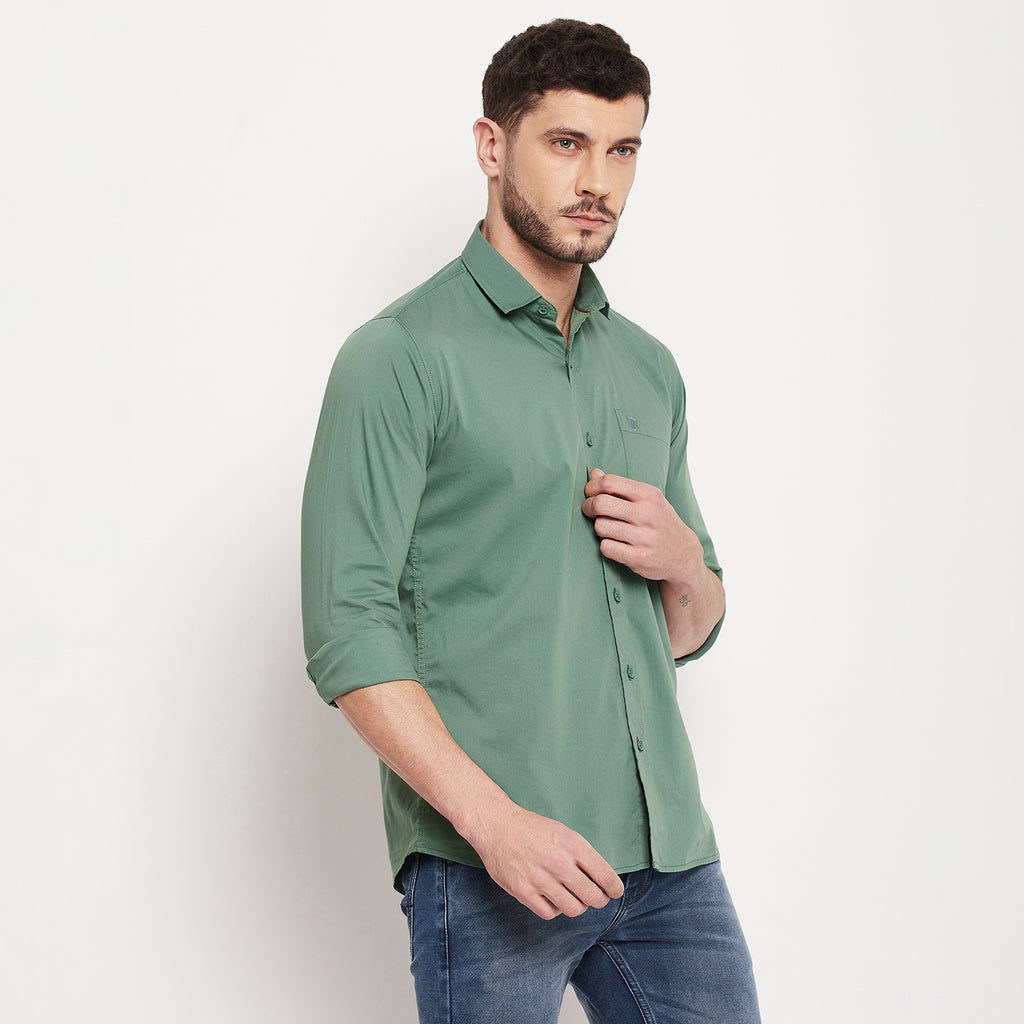 Duke Urban Men Full Sleeve Cotton Shirt (SDO8PLPS)