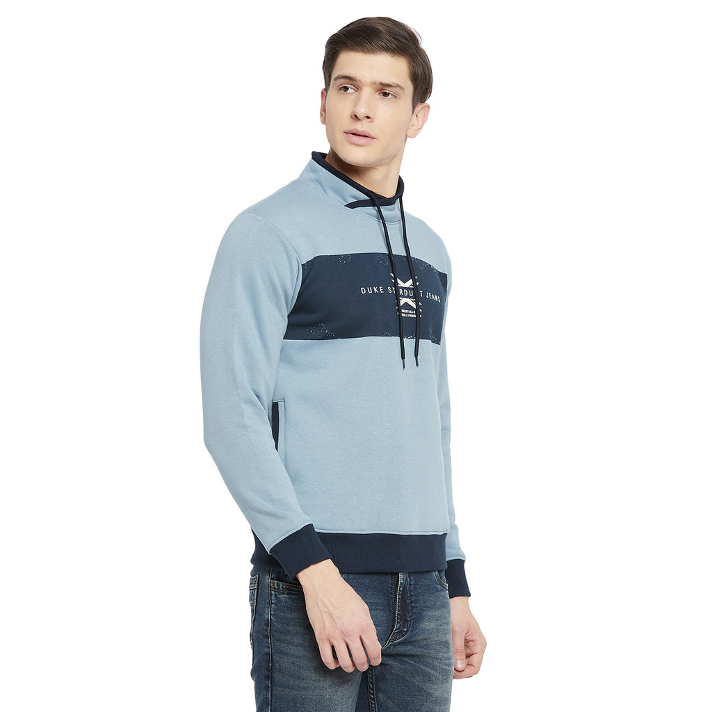 Duke Urban Men Cowl Neck Sweatshirt (LF3849)