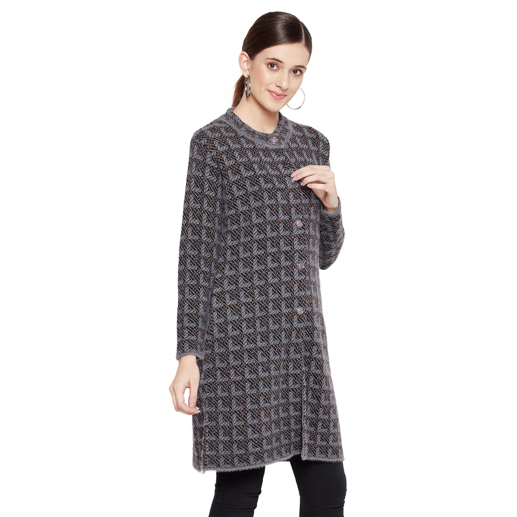 Duke Urban Women Full Sleeve Long Cardigan (SDS1091)