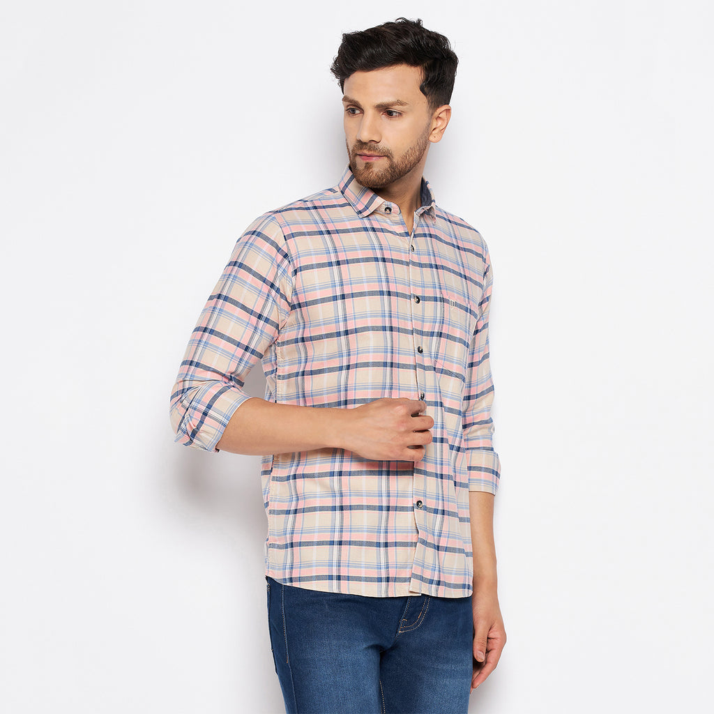 Duke Urban Men Full Sleeve Cotton Shirt (SDO8CKOI)