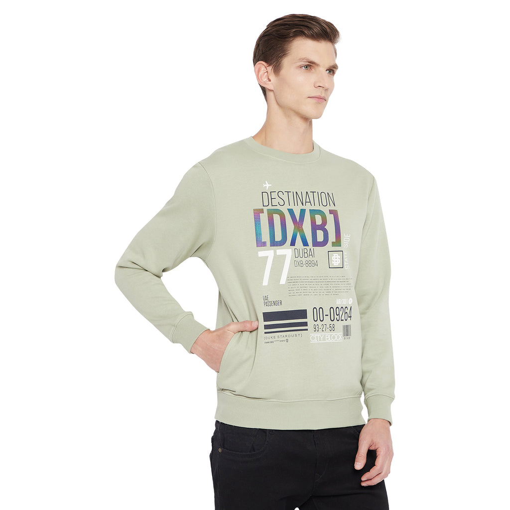 Duke Urban Men Round Neck Sweatshirt (LF3880)