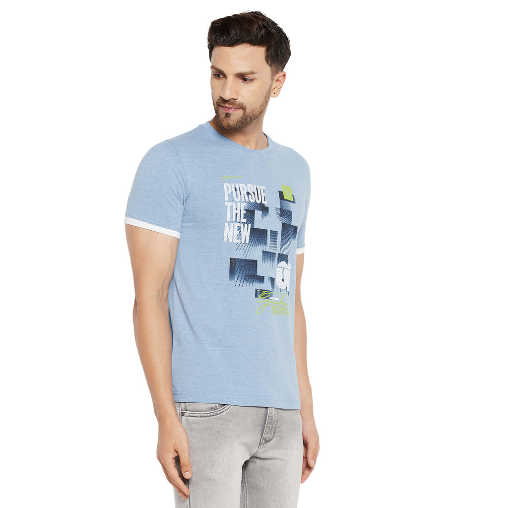 Duke Urban Men Half Sleeve Cotton T-shirt (LF5456)