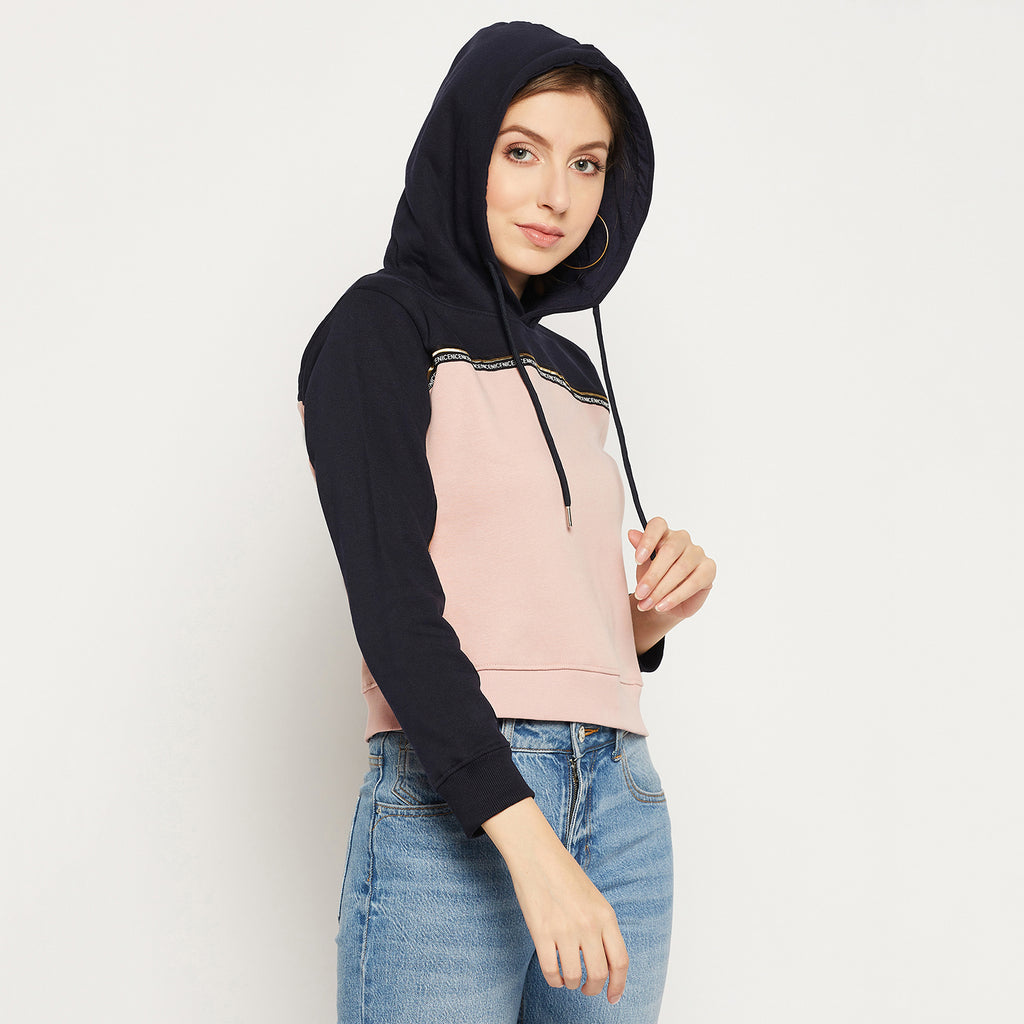 Duke Urban Women Full Sleeve Hooded Sweatshirt (LFX766)