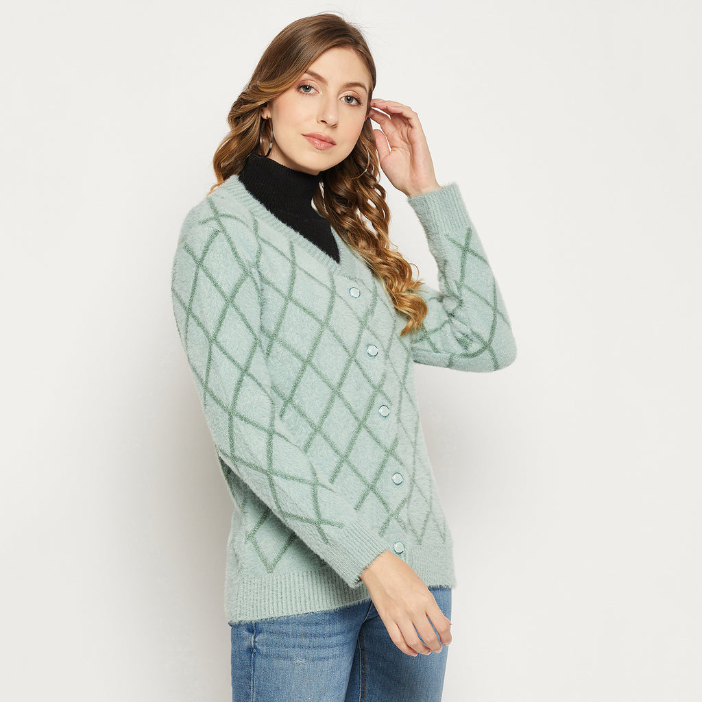 Duke Urban Women Full Sleeve Cardigan (SDS9714)