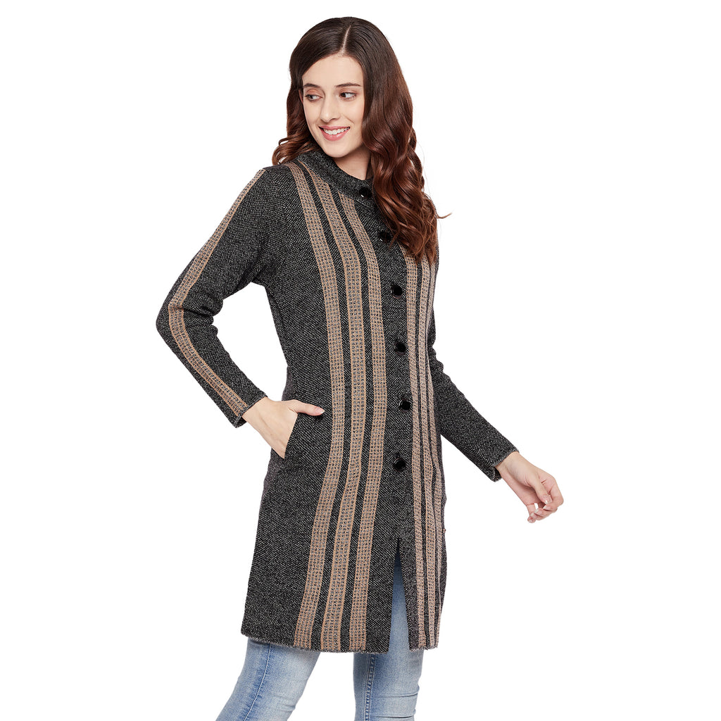 Duke Urban Women Full Sleeve Long Cardigan (SDS1086)