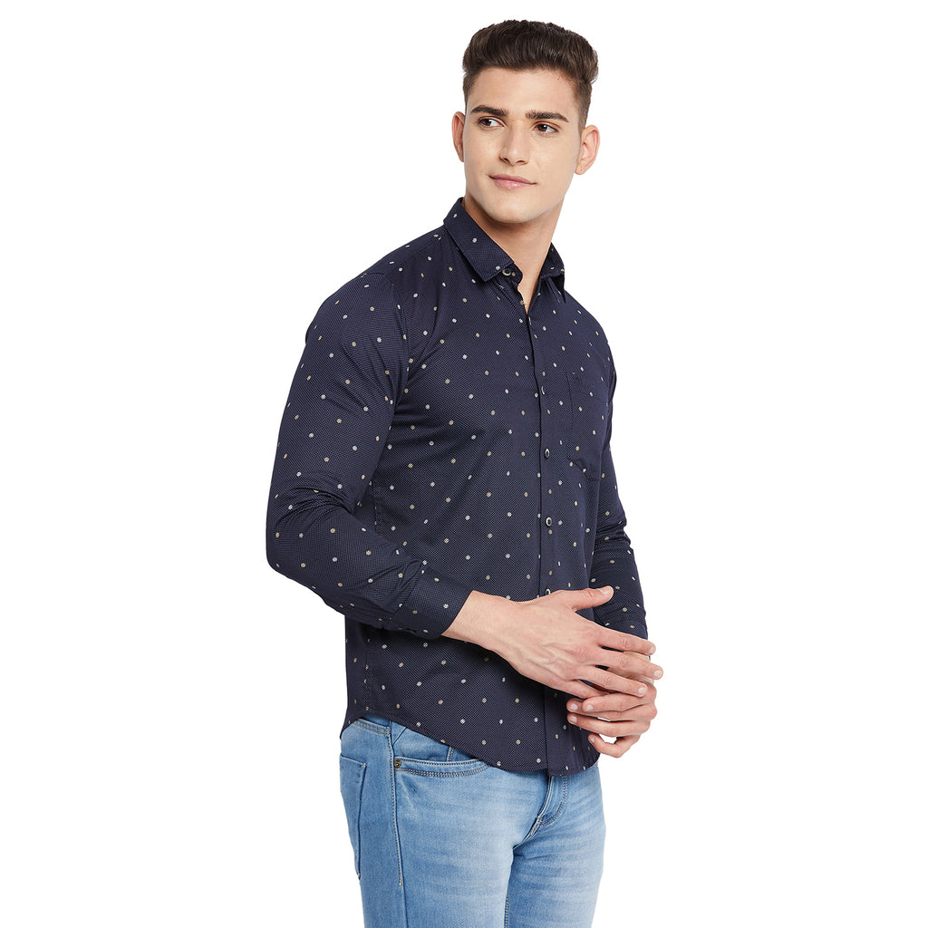 Duke Urban Men Full Sleeve Cotton Shirt (SDO7PRSN)