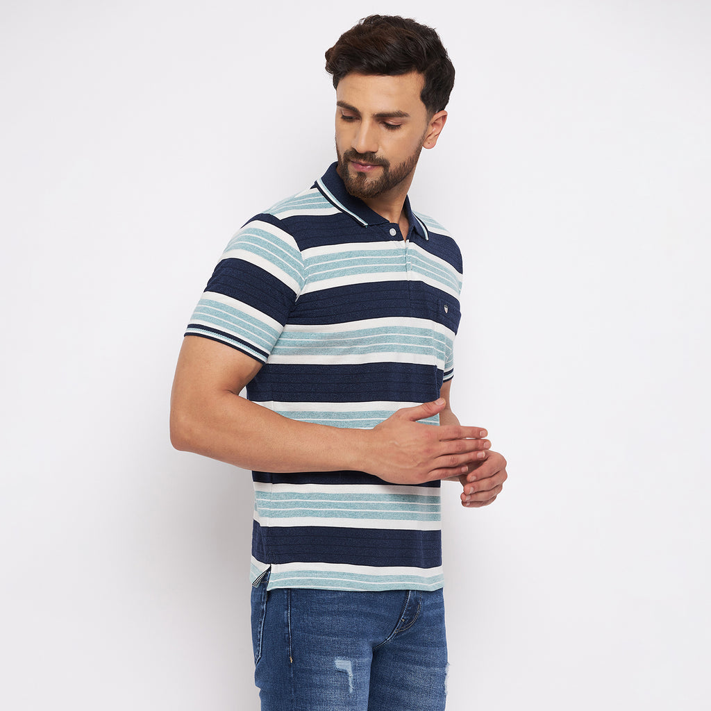Duke Urban Men Half Sleeve Cotton T-shirt (LF5377)