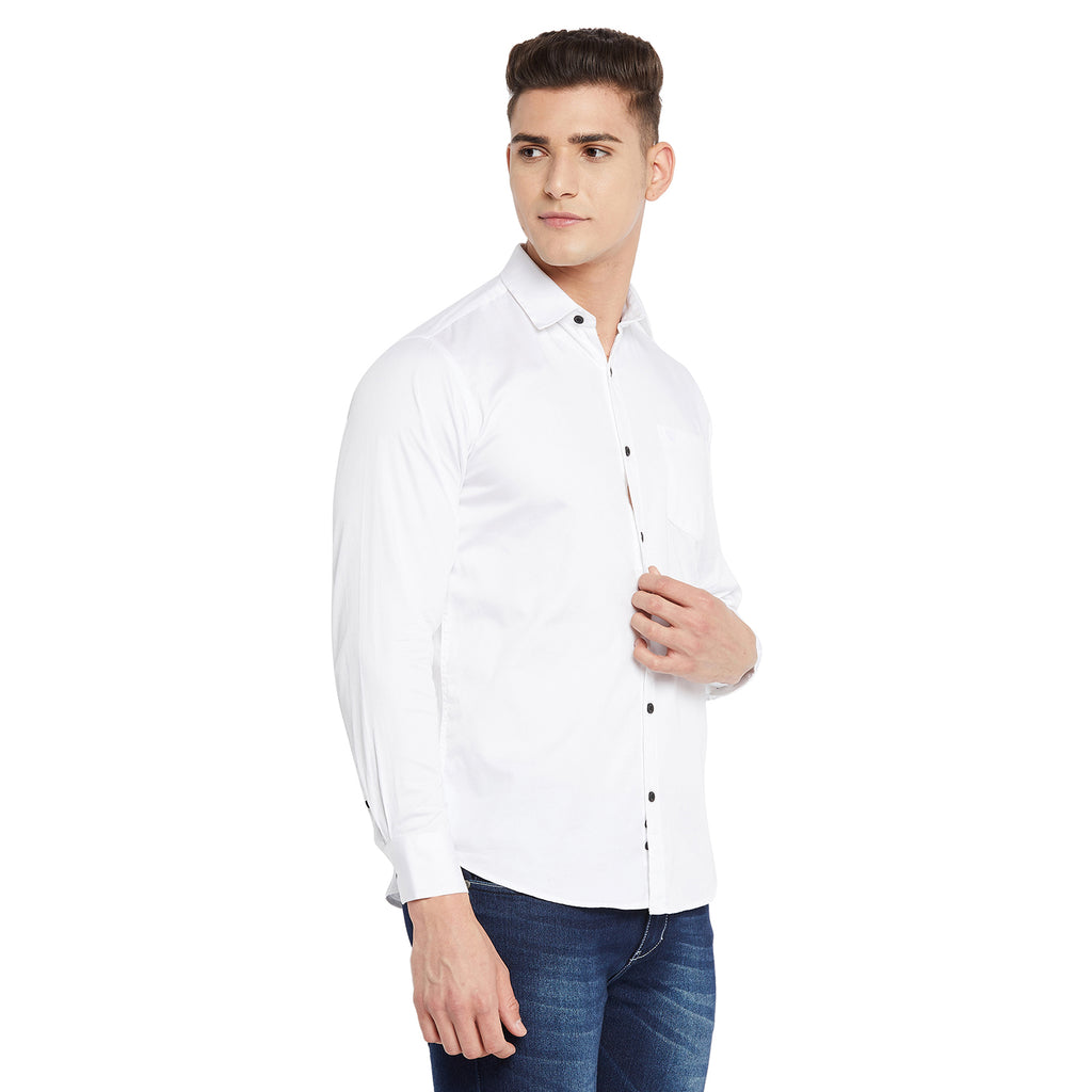 Duke Urban Men Full Sleeve  Cotton Shirt (SDO5SATR)