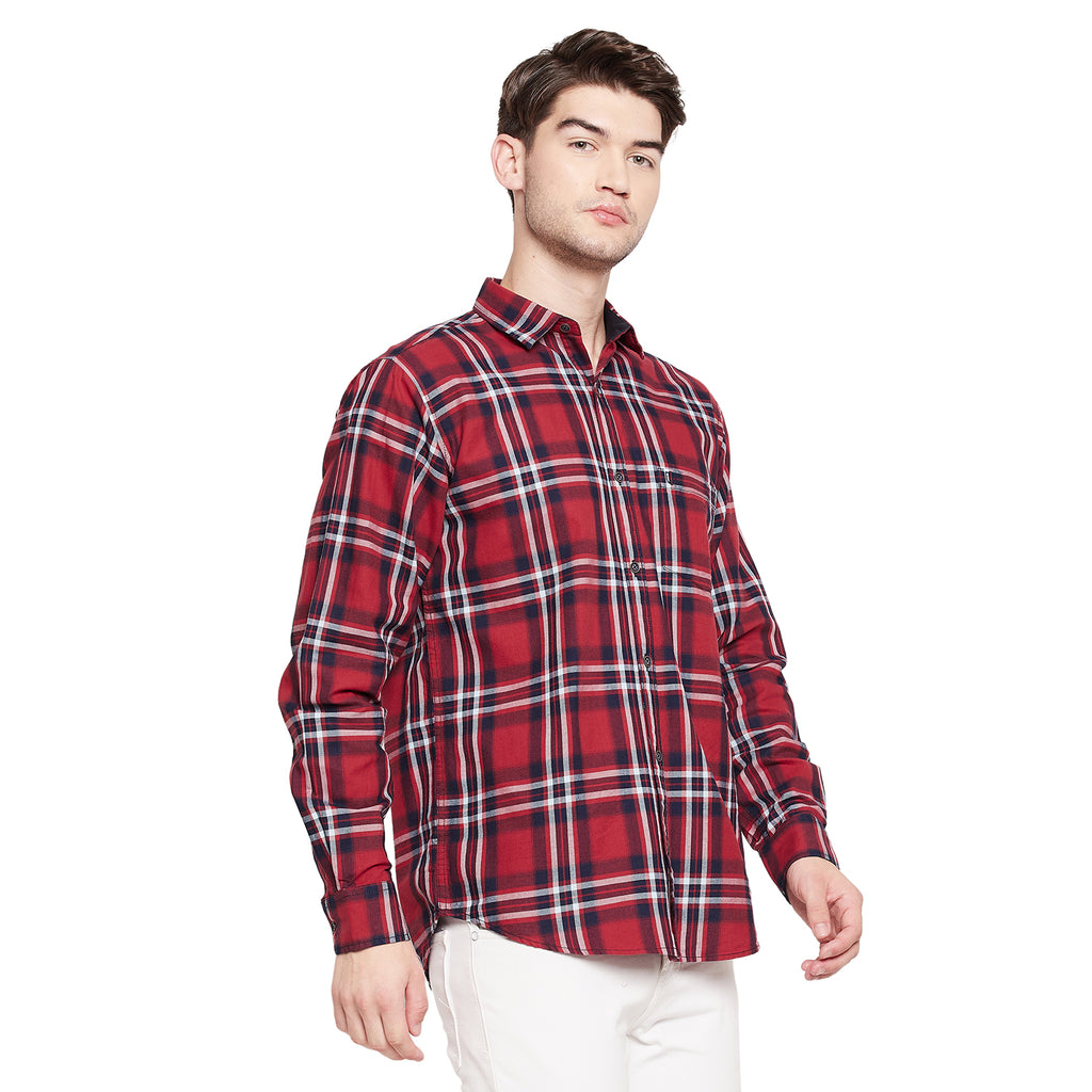 Duke Urban Men Full Sleeve Cotton Shirt (SDO5CKIF)