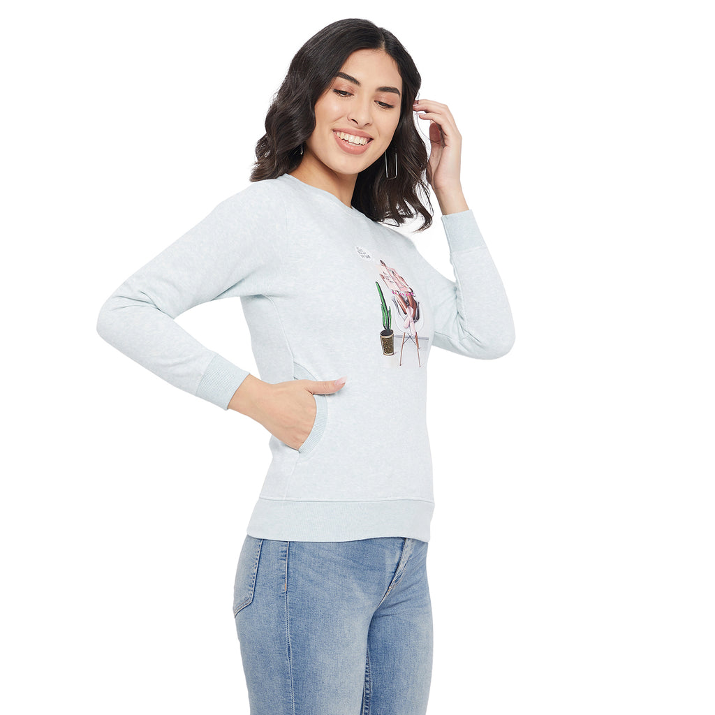 Duke Urban Women Round Neck Sweatshirt (LFX743)