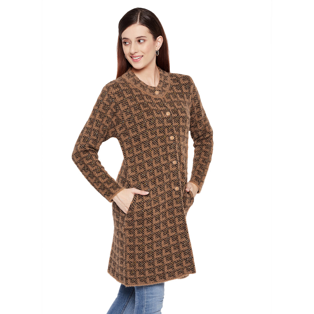 Duke Urban Women Full Sleeve Long Cardigan (SDS1091)