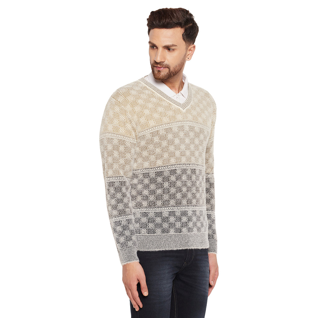 Duke Urban Men Full Sleeve V-Neck Sweater (SDS2063)