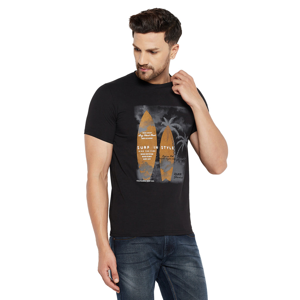 Duke Urban Men Half Sleeve Cotton T-shirt (LF5740)
