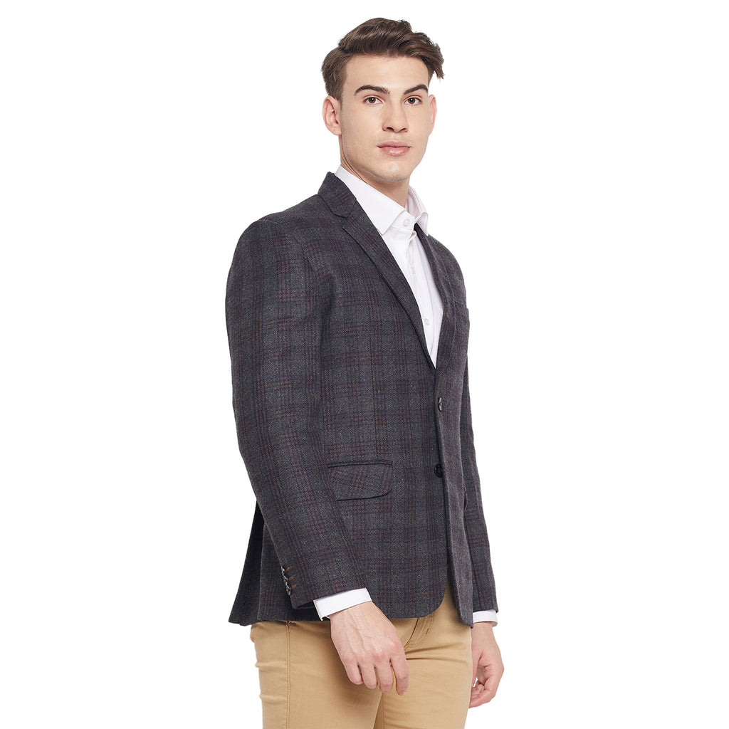 Duke Urban Men Full Sleeve Lapel Neck Coat (SDZ948)