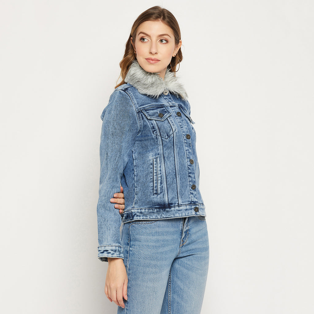Duke Urban Women Full Sleeve Denim Jacket (SDZ6724)