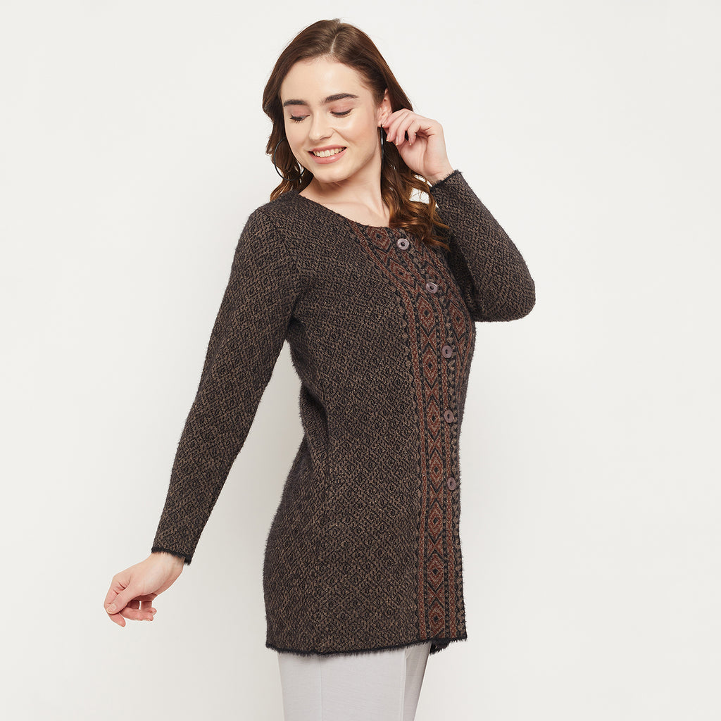 Duke Urban Women Self Design Cardigan (SDS1110)