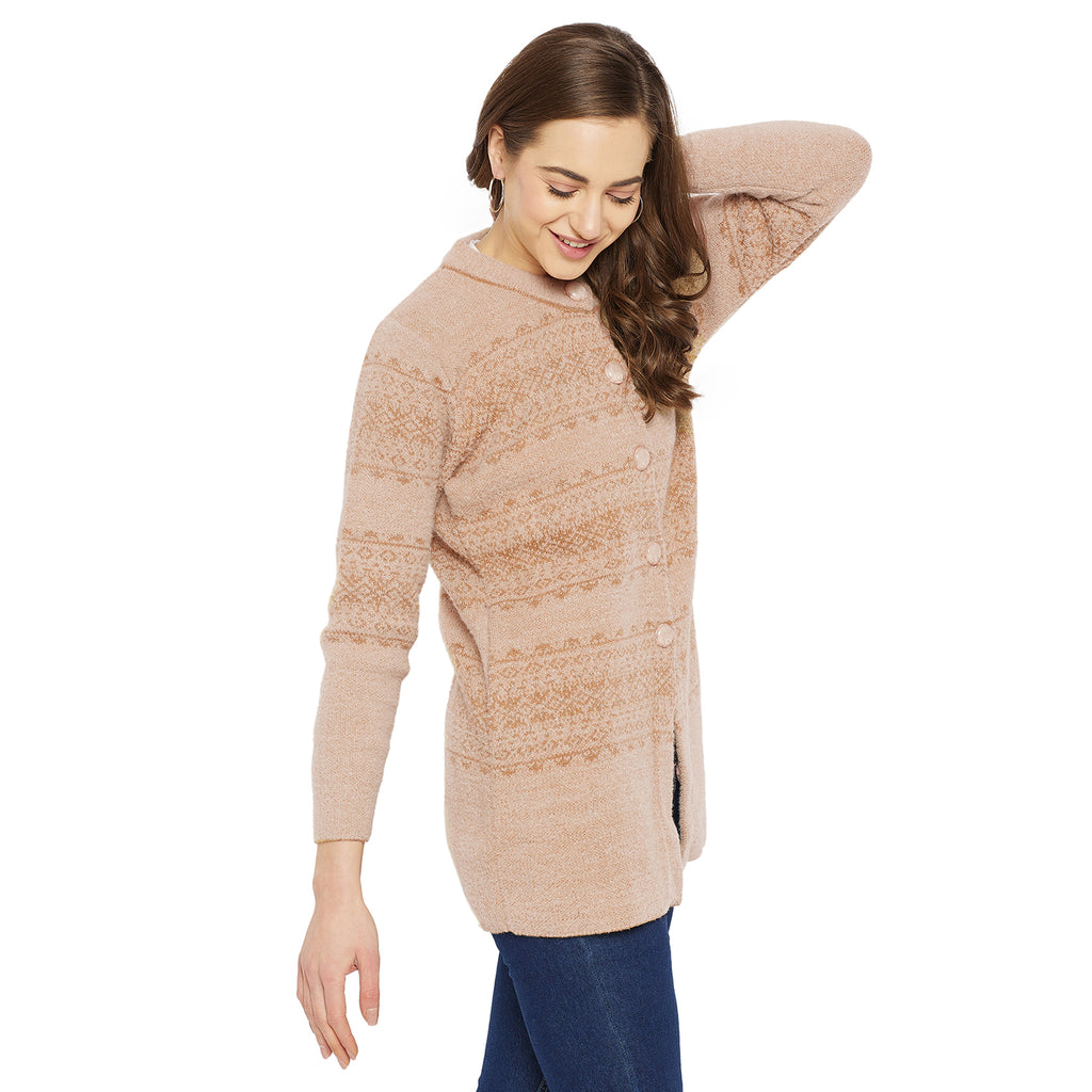 Duke Urban Women Full Sleeve Long Cardigan (SDS9645)