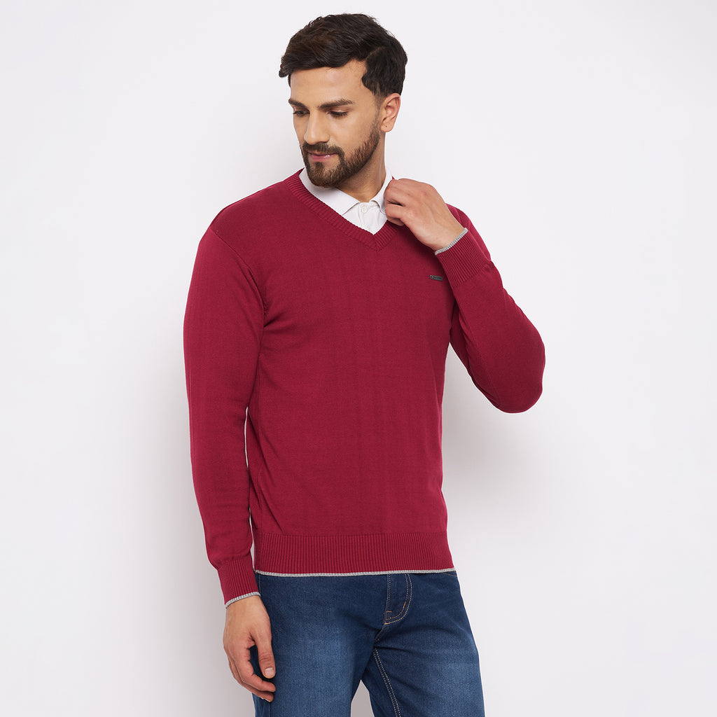 Duke Urban Men Full Sleeve V Neck Sweater (SDS3000)