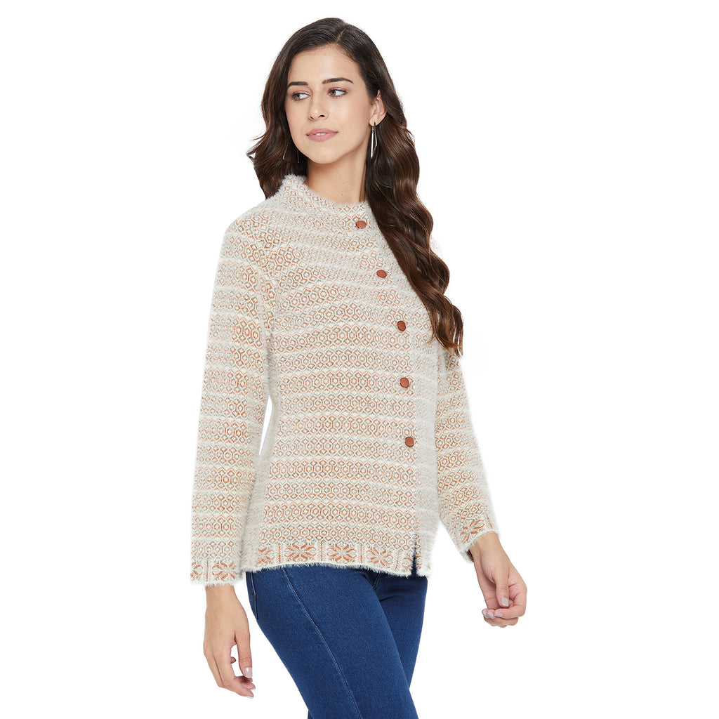 Duke Urban Women Full Sleeve Cardigan (SDS9606)
