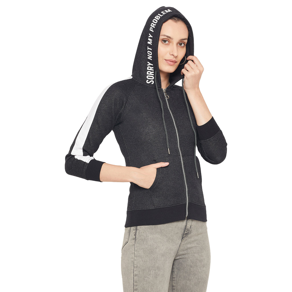 Duke Urban Women Full Sleeve Hooded Sweatshirt (LFX750)
