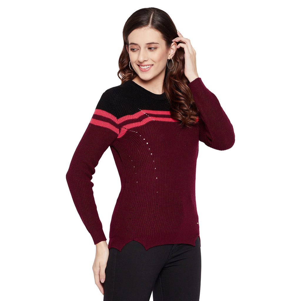 Duke Urban Women Full Sleeve Sweater (SDS916)