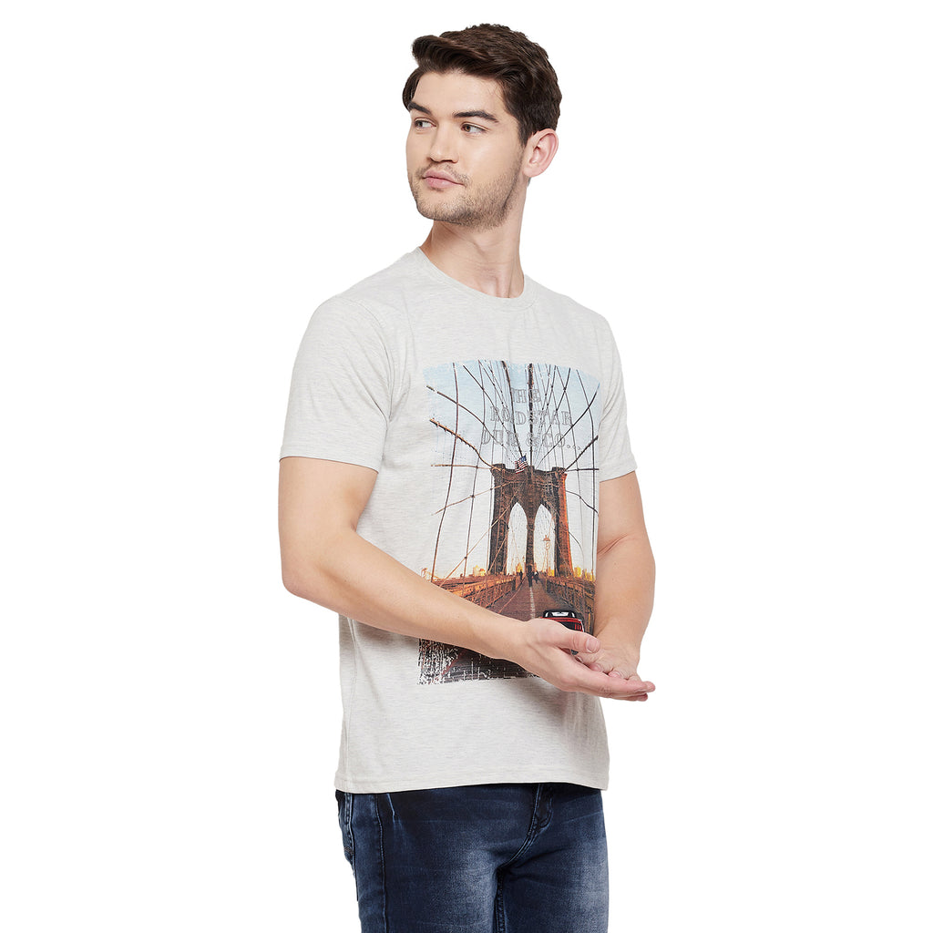 Duke Urban Men Half Sleeve Cotton T-shirt (LF5254)
