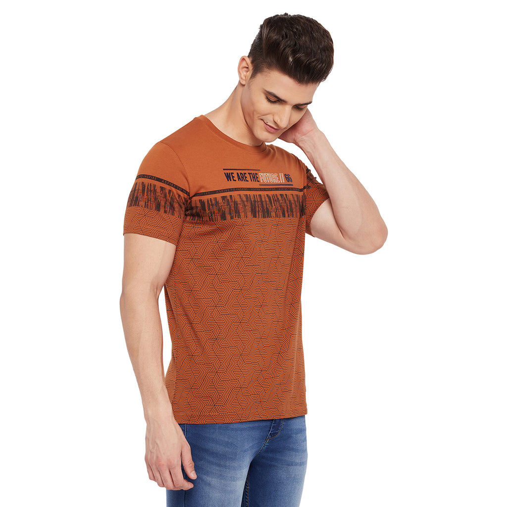 Duke Urban Men Half Sleeve Cotton T-shirt (LF5257)