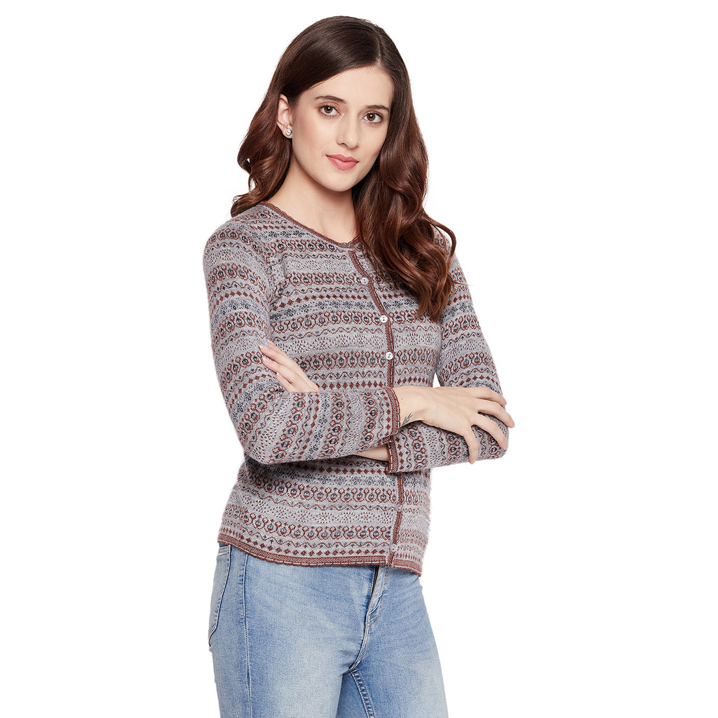 Duke Urban Women Full Sleeve Cardigan (SDS9621)