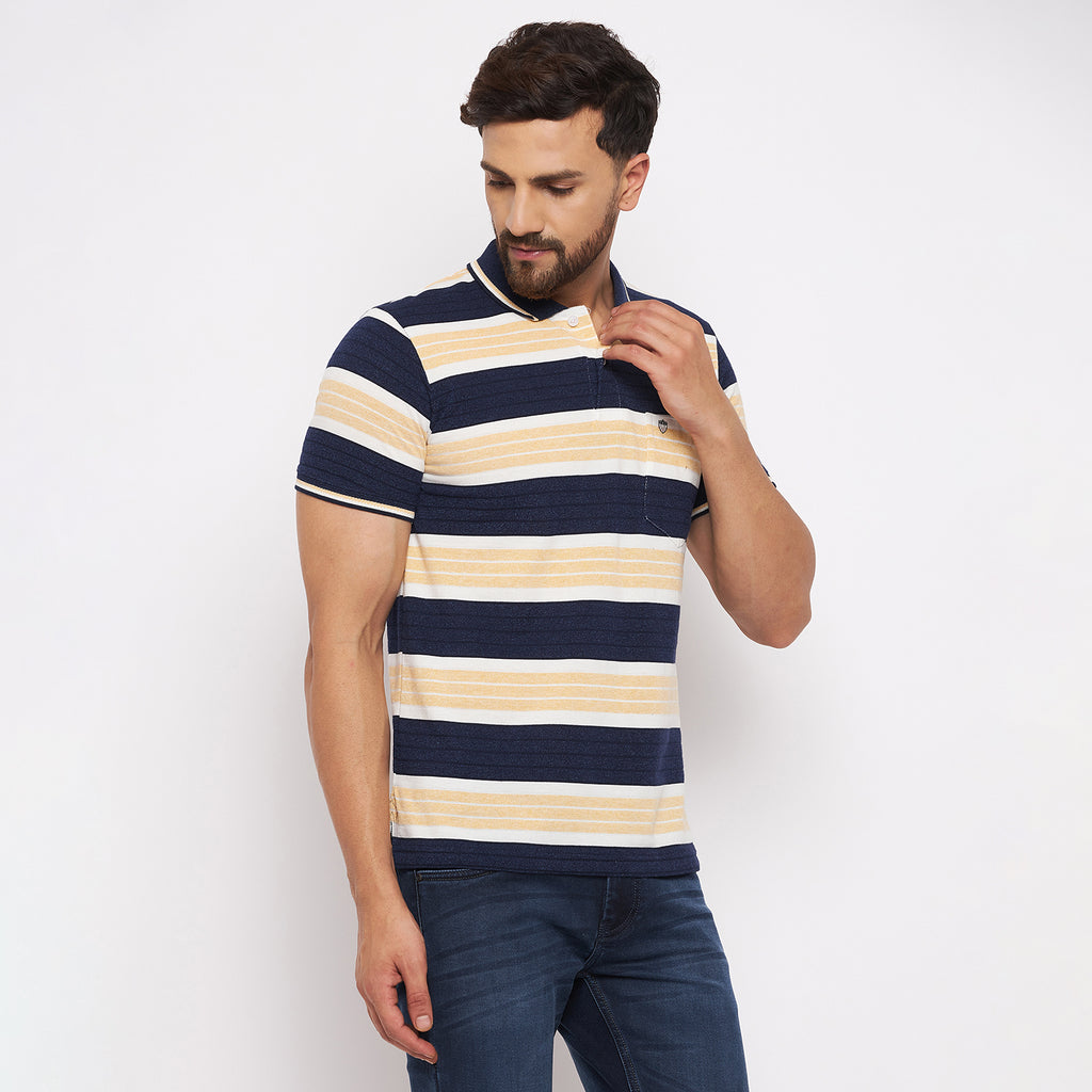 Duke Urban Men Half Sleeve Cotton T-shirt (LF5377)
