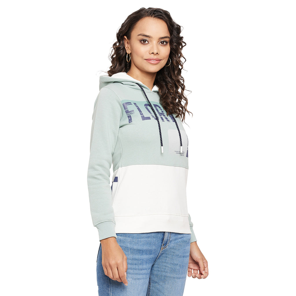 Duke Urban Women Full Sleeve Hooded Sweatshirt (LFX819)