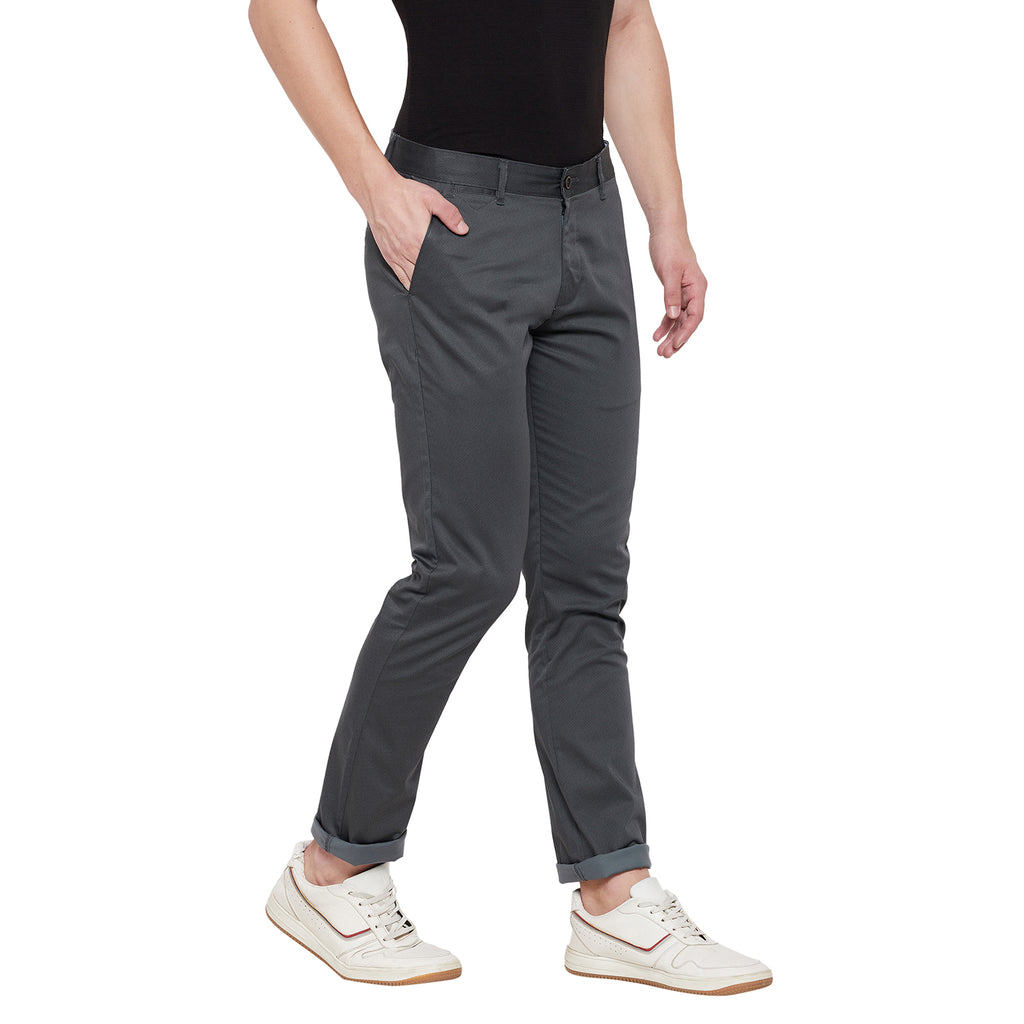 Duke Urban Men Slim Fit Trousers (SDT4523R)