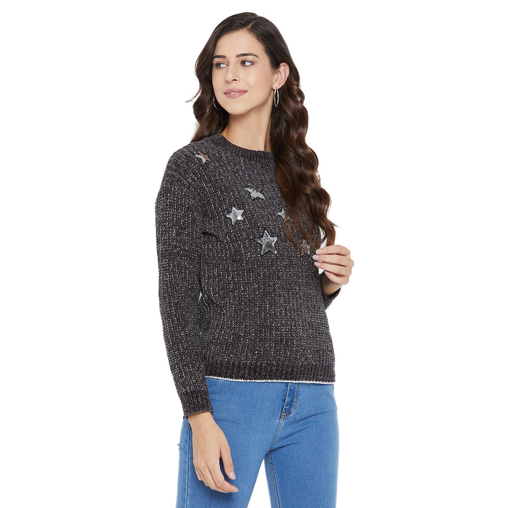 Duke Urban Women Full Sleeve Sweater (SDS913)