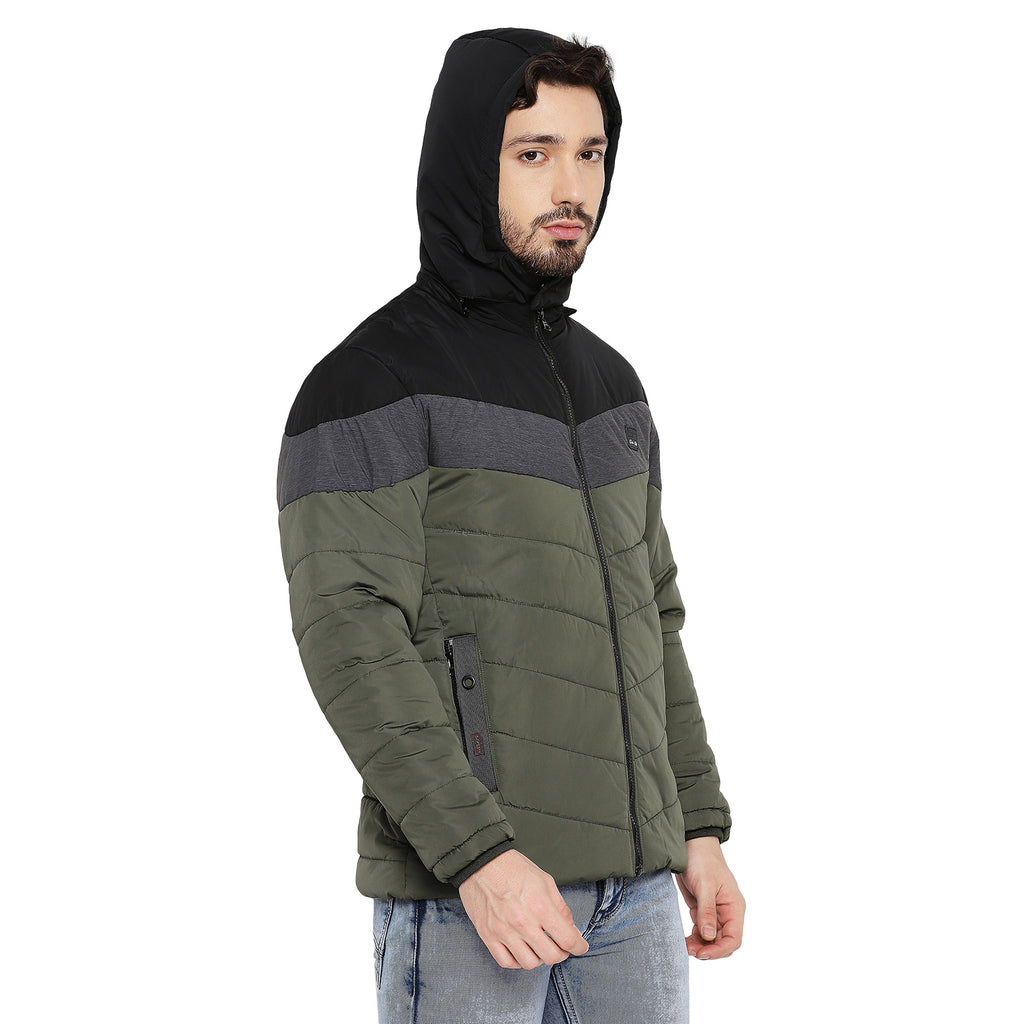 Duke Urban Men Full Sleeve Hooded Jacket (SDZ1068)