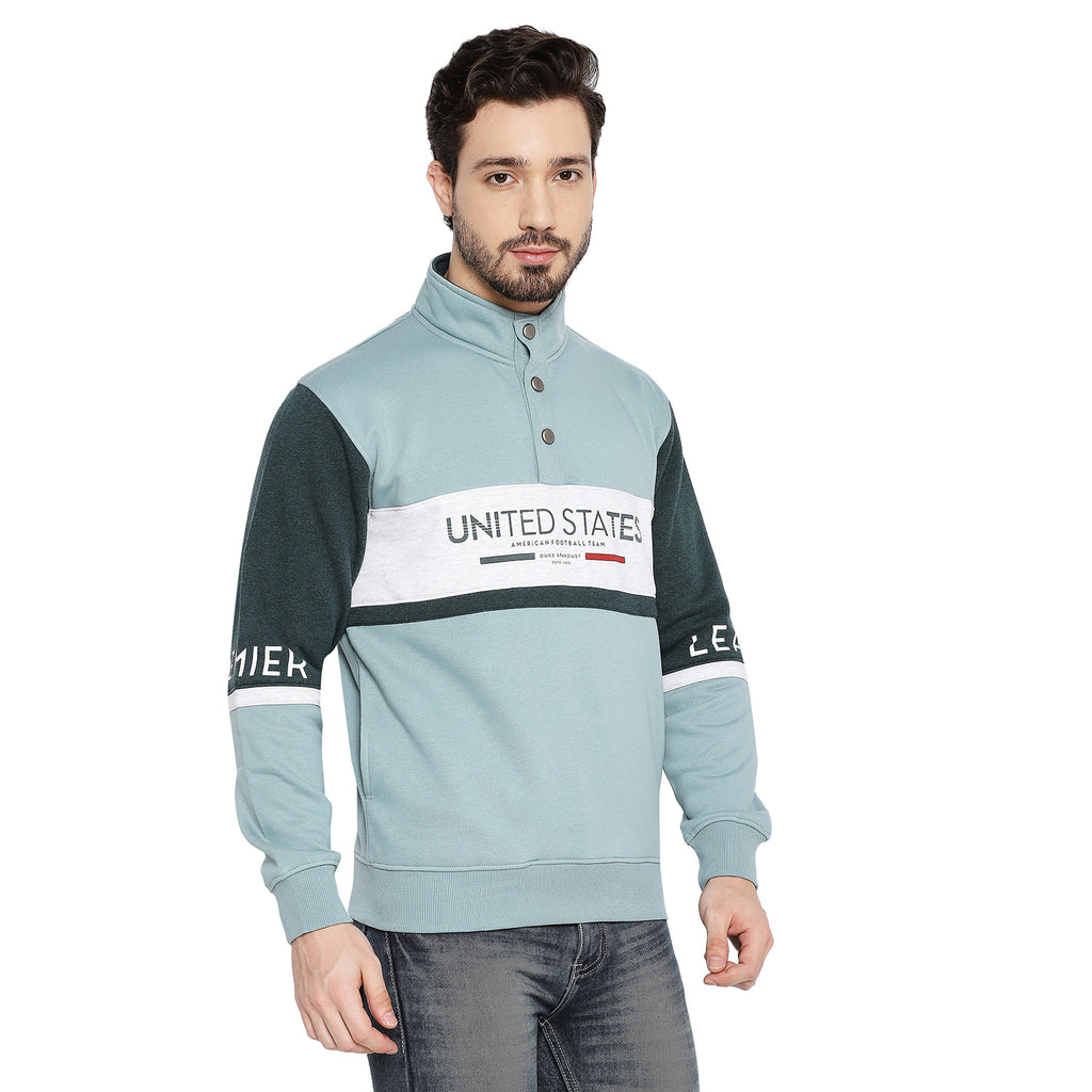 Duke Urban Men Collared Sweatshirt (LF6112)
