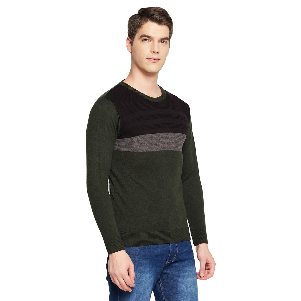 Duke Urban Men Full Sleeve Round Neck Sweater (SDS8094)