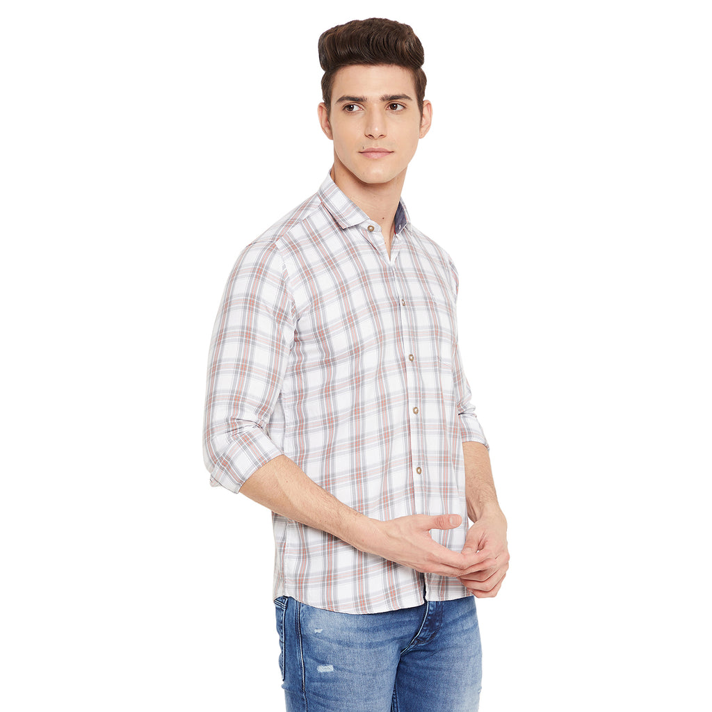 Duke Urban Men Full Sleeve Cotton Shirt (SDO8CKTO)