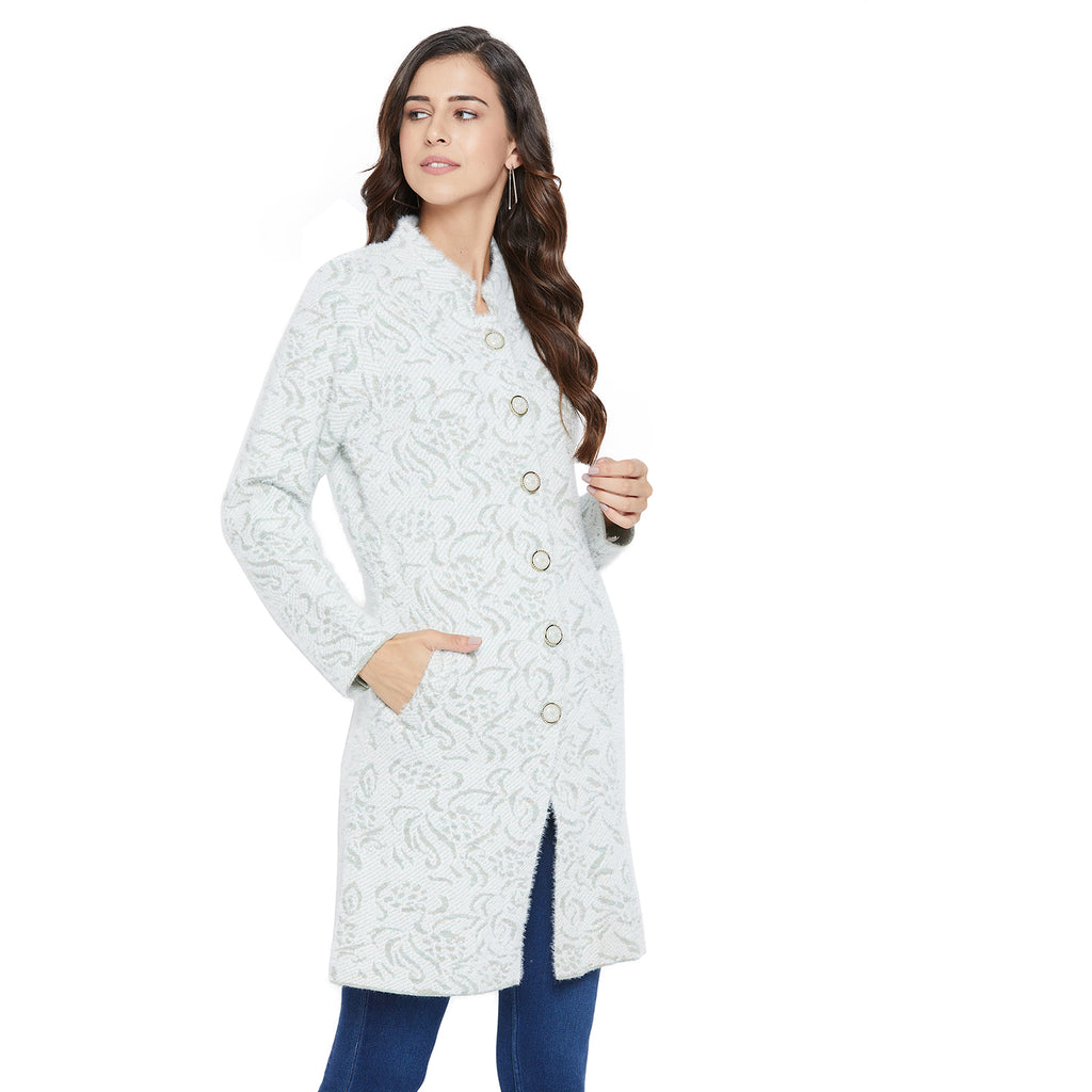 Duke Urban Women Full Sleeve Long Cardigan (SDS957)