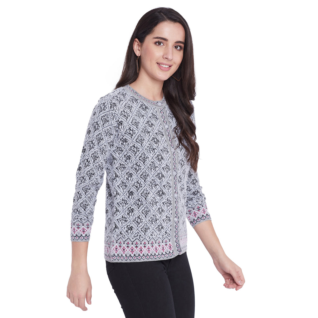 Duke Urban Women Full Sleeve Cardigan (SDS9591)