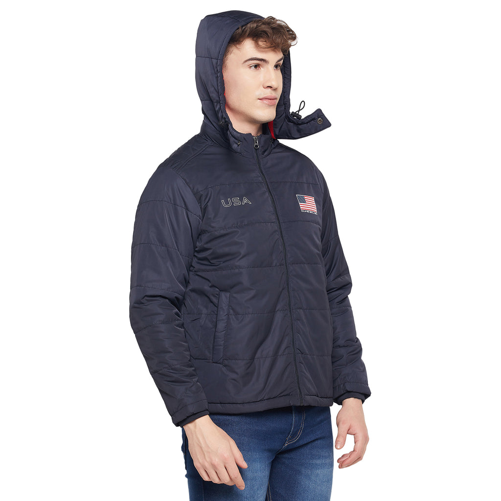 Duke Urban Men Full Sleeve Hooded Jacket (SDZ869)