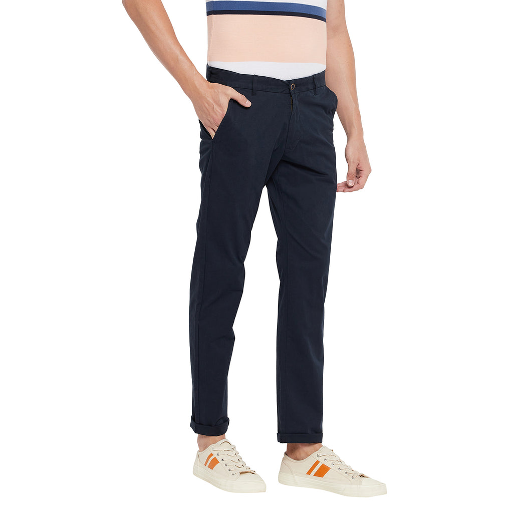 Duke Urban Men Expendable Waist Slim Fit Trousers (SDT4513E)
