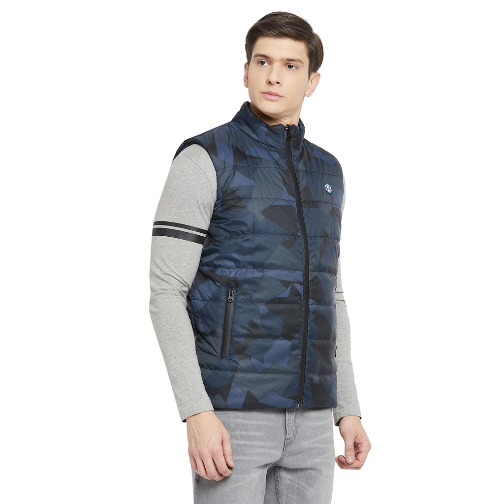 Duke Urban Men Sleeveless Reversible Jacket (SDZ907)