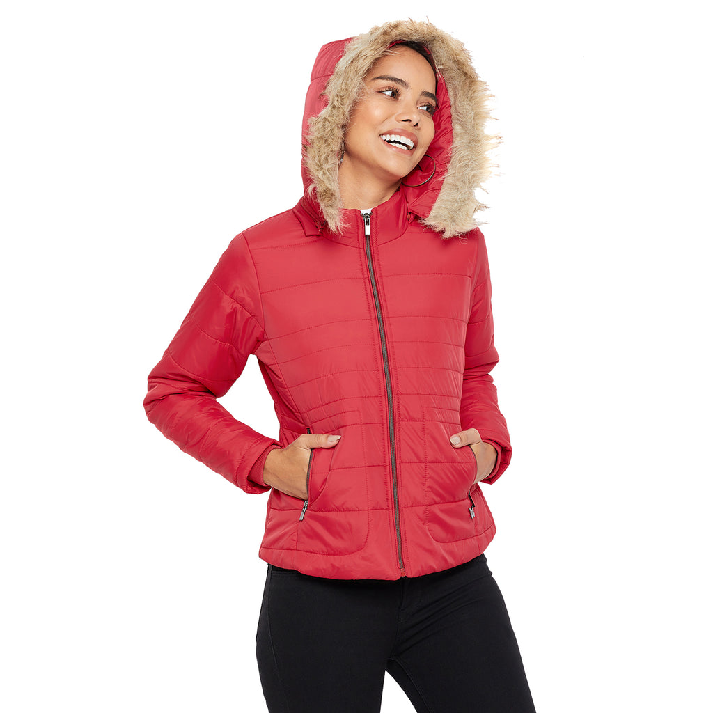 Duke Urban Women Full Sleeve Hooded Jacket (SDZ1914)