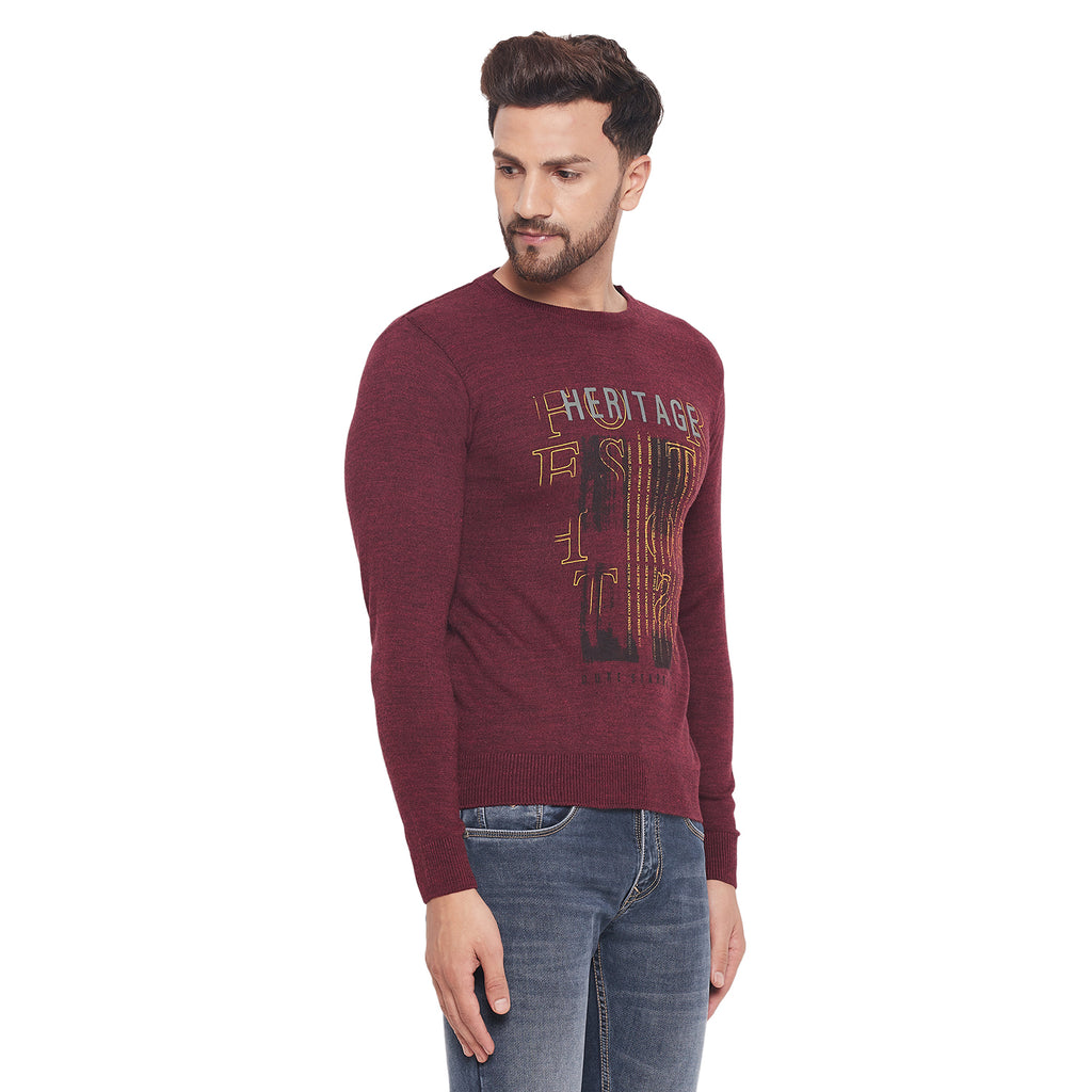 Duke Urban Men Full Sleeve Round Neck Sweater (MSDS8055)