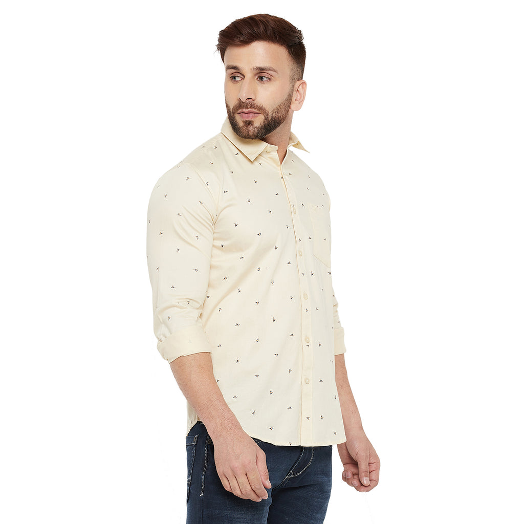 Duke Urban Men Full Sleeve Cotton Shirt (SDO7PRSG)
