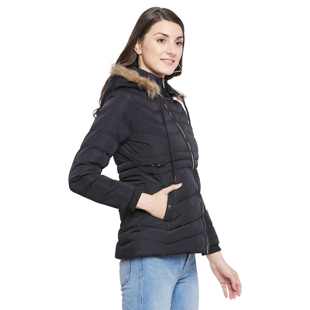 Duke Urban Women Full Sleeve Puffer Jacket (SDZ6690)