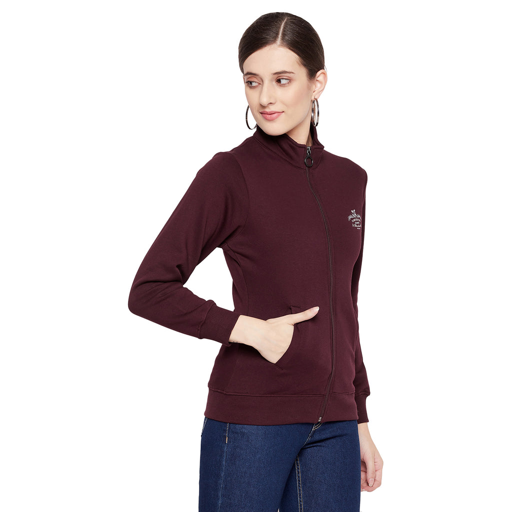 Duke Urban Women Full Sleeve Zipper Sweatshirt (LFX870)
