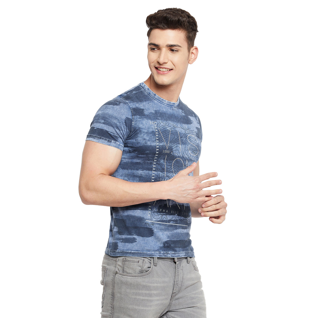 Duke Urban Men Half Sleeve Cotton T-Shirt (LF4611)