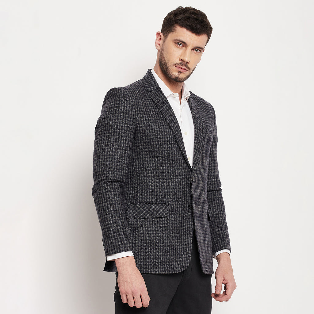 Duke Urban Men Full Sleeve Lapel Neck Coat (SDZ934)
