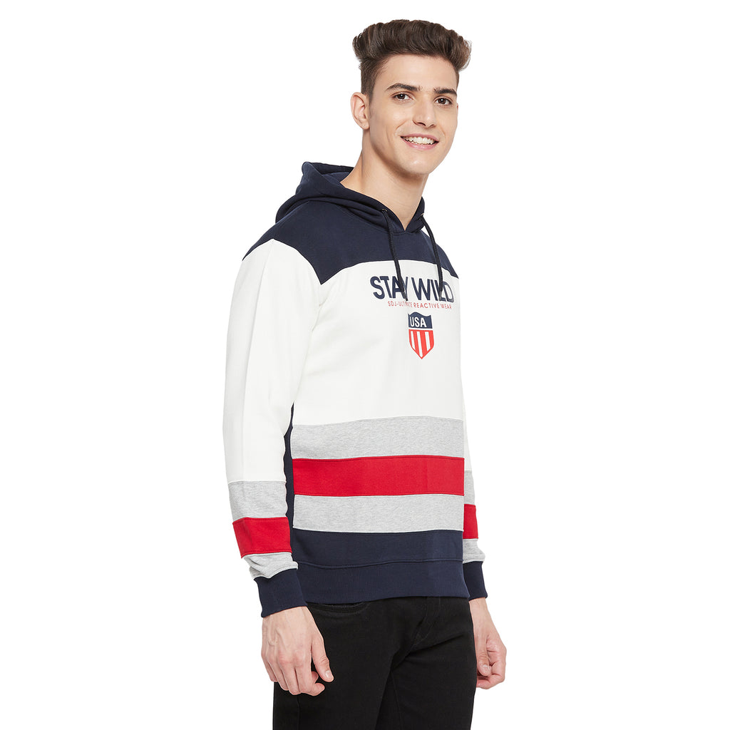 Duke Urban Men Hooded Neck Sweatshirt (LF3837)