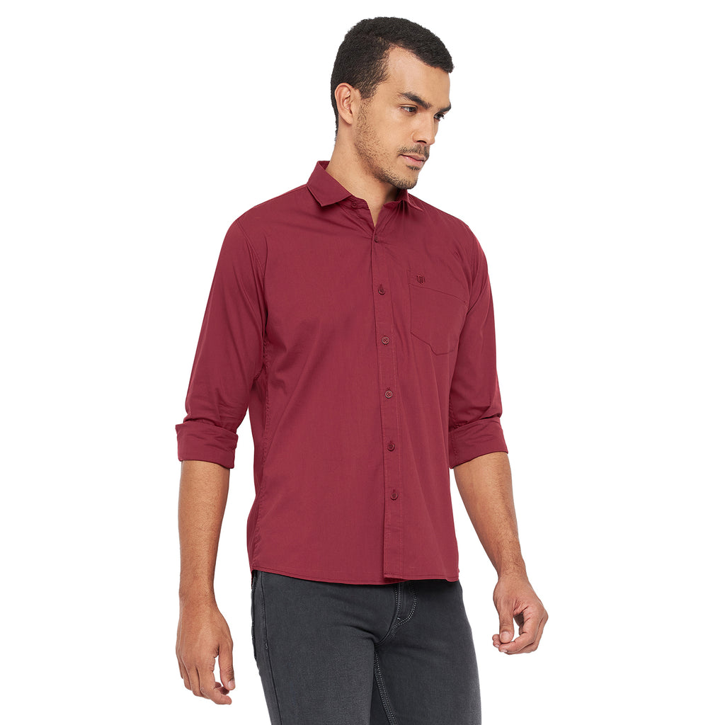 Duke Urban Men Full Sleeve Cotton Shirt (SDO8PLPS)